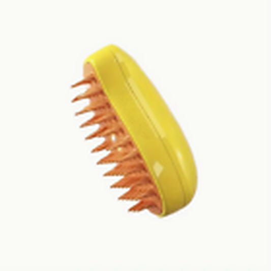 Rechargeable Hot Steam Grooming Brush for Cats and Dogs - Effortless Shedding Hair Spray Solution