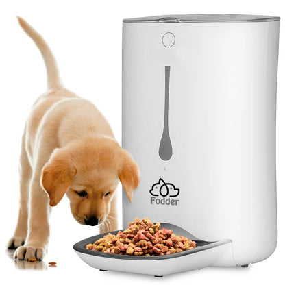 SLAPF30 - Intelligent Automatic Pet Food Dispenser with Digital Features and Voice Message Playback