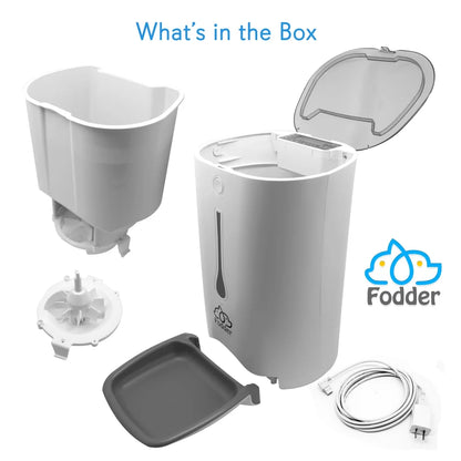 SLAPF30 - Intelligent Automatic Pet Food Dispenser with Digital Features and Voice Message Playback