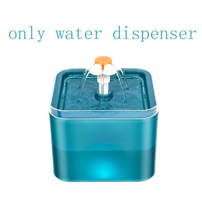 4L Smart Pet Feeder with Tuya WiFi Connectivity and 2L Automatic Drinking Fountain for Dogs and Cats